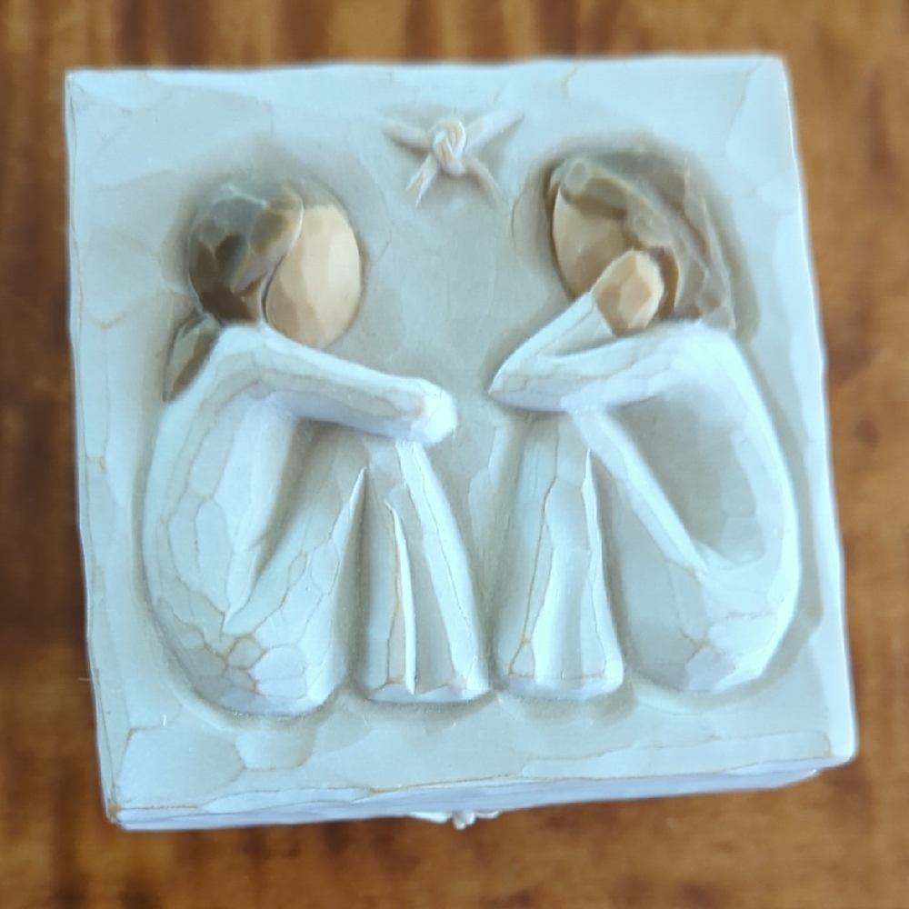 Willow Tree Friendship, Forever True, Forever Friends, Sculpted Hand-Painted